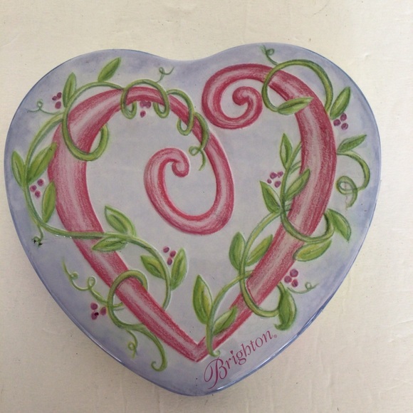 BRIGHTON HEART LARGE JEWELRY TIN - Picture 5 of 13